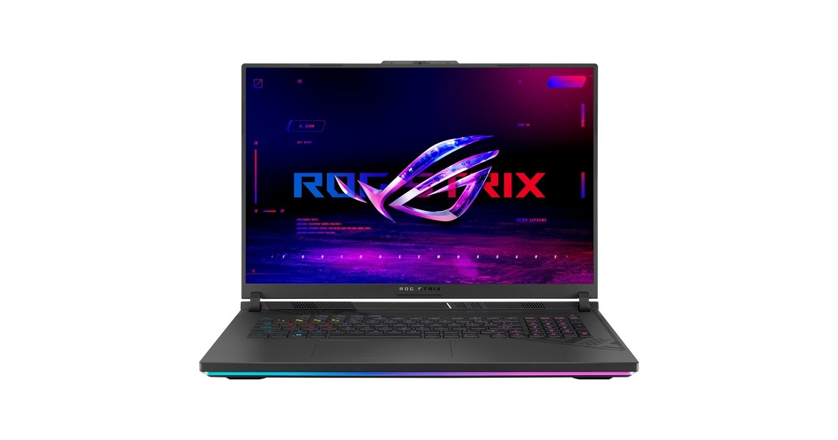 ASUS ROG Strix G18 (G814JI-N6163), Gaming-Notebook(grau, ohne Betriebsystem, 45.7 cm (18 Zoll) & 240 Hz Display, 1 TB SSD)