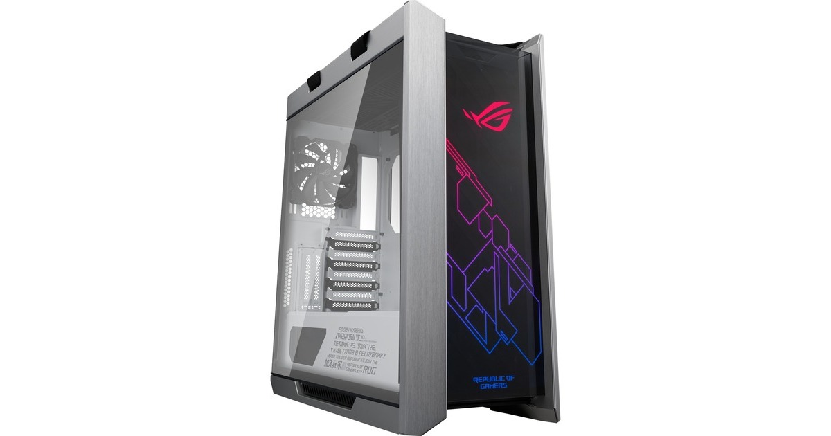 ASUS ROG Strix Helios White Edition, Tower-Gehäuse(weiß, Tempered Glass)