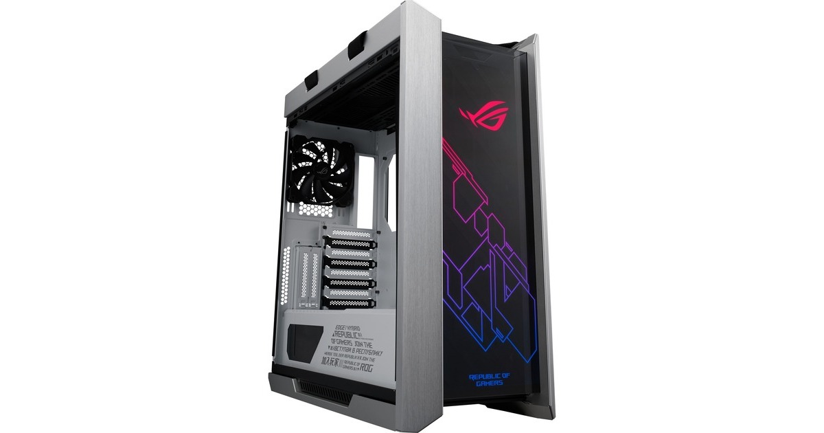 ASUS ROG Strix Helios White Edition, Tower-Gehäuse(weiß, Tempered Glass)