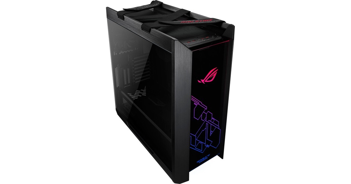ASUS ROG Strix Helios, Tower-Gehäuse(schwarz, Tempered Glass)