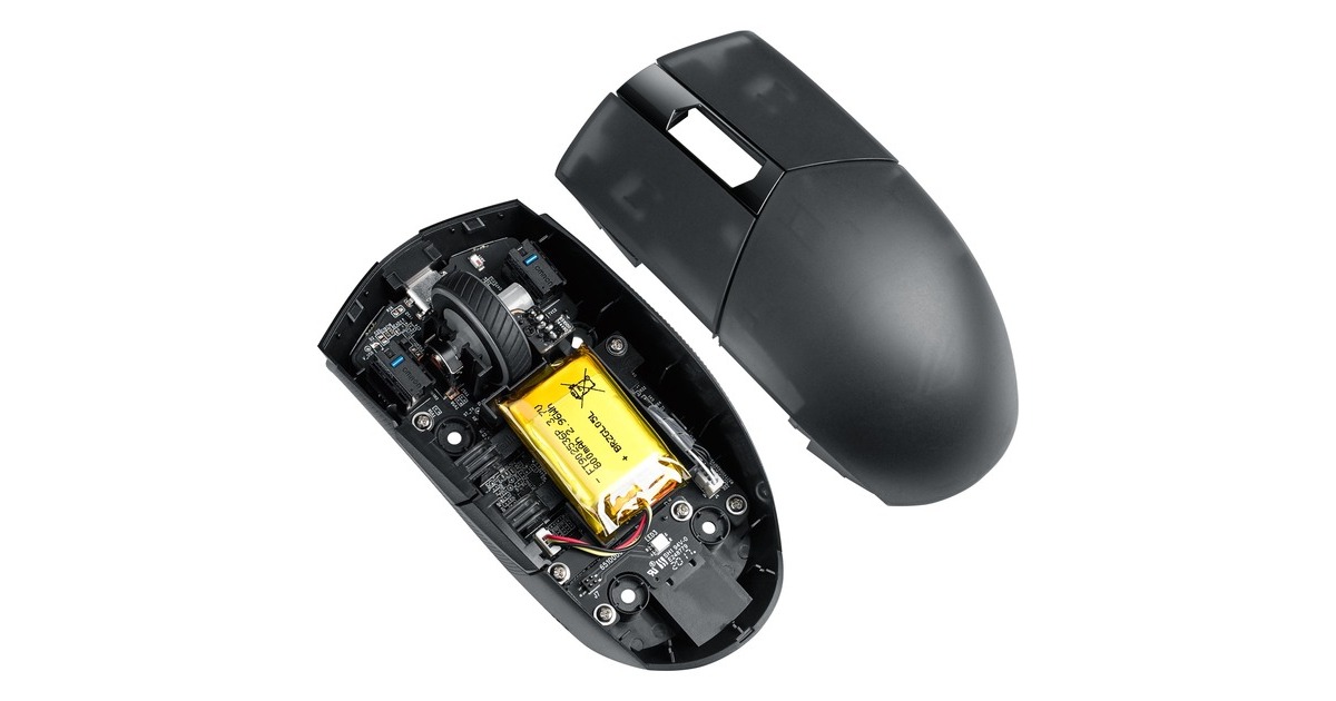 ASUS ROG Strix Impact II Wireless, Gaming-Maus(schwarz)