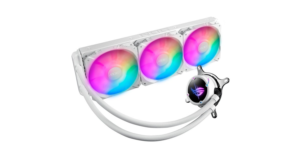 ASUS ROG Strix LC II 360 ARGB White Edition, Wasserkühlung(weiß)
