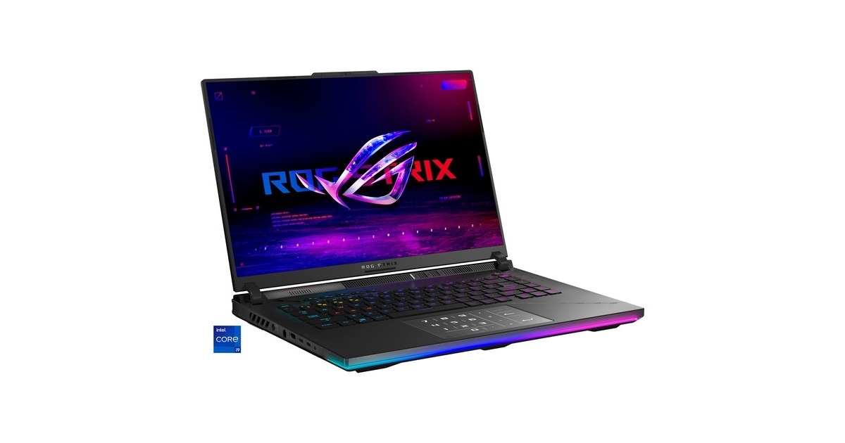 ASUS ROG Strix SCAR 16 (G634JZ-NM002W), Gaming-Notebook(schwarz, Windows 11 Home 64-Bit, 40.6 cm (16 Zoll) & 240 Hz Display, 2 TB (1 TB SSD & 1 TB SSD))
