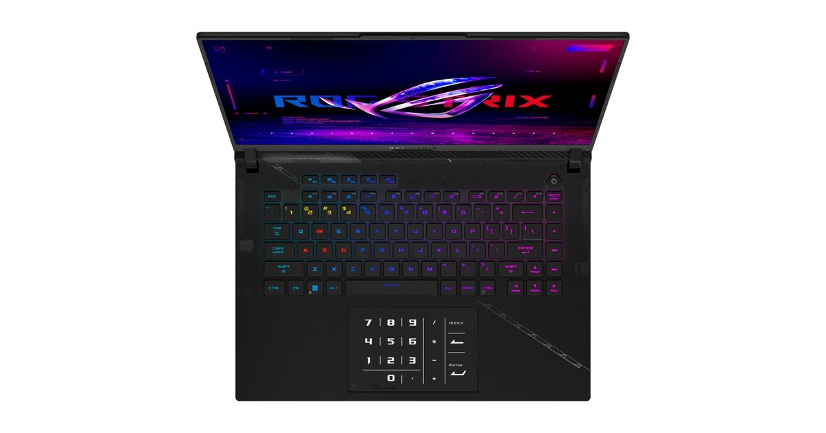 ASUS ROG Strix SCAR 16 (G634JZ-NM002W), Gaming-Notebook(schwarz, Windows 11 Home 64-Bit, 40.6 cm (16 Zoll) & 240 Hz Display, 2 TB (1 TB SSD & 1 TB SSD))