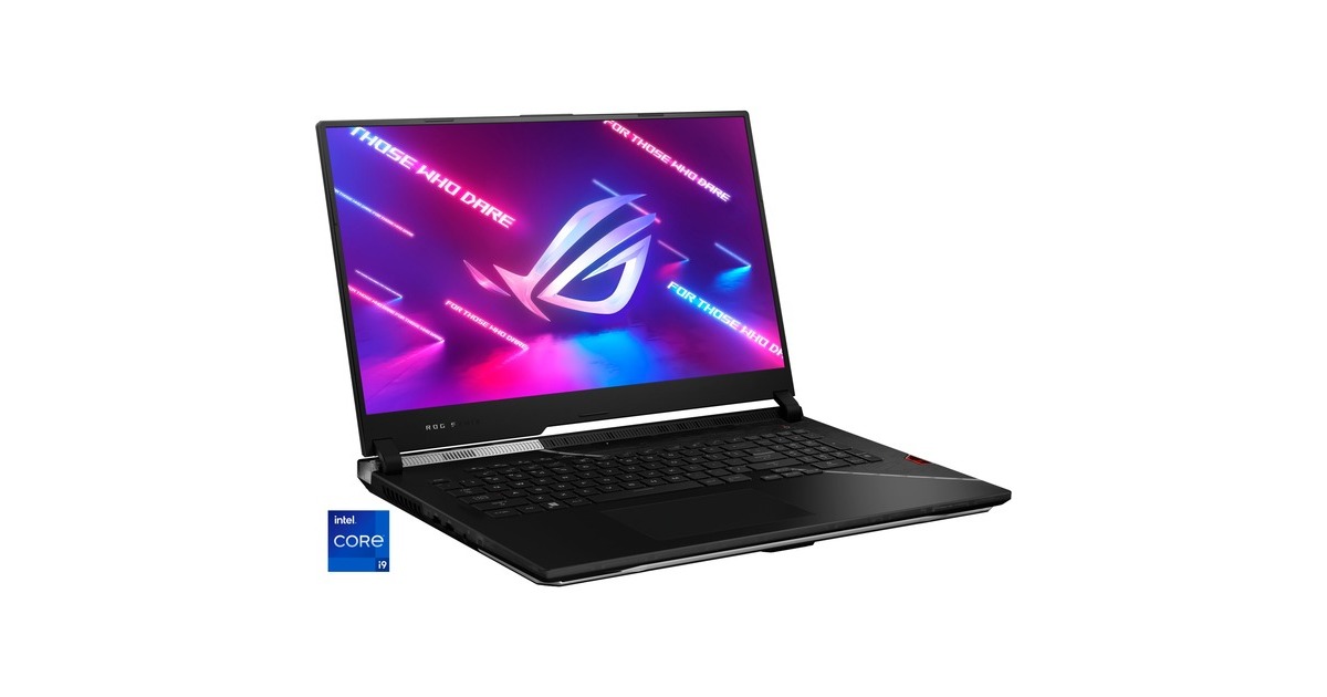 ASUS ROG Strix SCAR 17 (2022) (G733ZW-LL006W), Gaming-Notebook(schwarz, Windows 11 Home 64-Bit, 43.9 cm (17.3 Zoll) & 240 Hz Display, 1 TB SSD)
