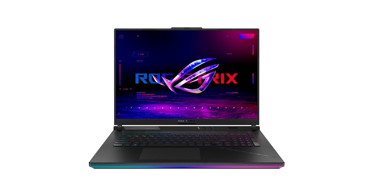ASUS ROG Strix SCAR 18 (G834JZ-N6028W), Gaming-Notebook(schwarz, Windows 11 Home 64-Bit, 45.7 cm (18 Zoll) & 240 Hz Display, 1 TB SSD)