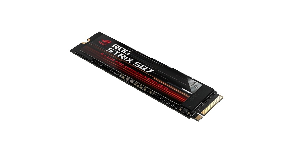 ASUS ROG Strix SQ7 1 TB, SSD(schwarz, PCIe 4.0 x4, NVMe 1.4, M.2 2280)
