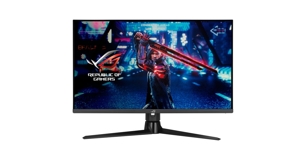 ASUS ROG Strix XG32UQ, Gaming-Monitor(81.3 cm (32 Zoll), UltraHD/4K, IPS, HDMI, DisplayPort, AMD Free-Sync/ G-Sync-kompatibel, 160Hz Panel)