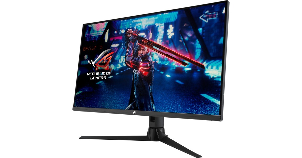 ASUS ROG Strix XG32UQ, Gaming-Monitor(81.3 cm (32 Zoll), UltraHD/4K, IPS, HDMI, DisplayPort, AMD Free-Sync/ G-Sync-kompatibel, 160Hz Panel)