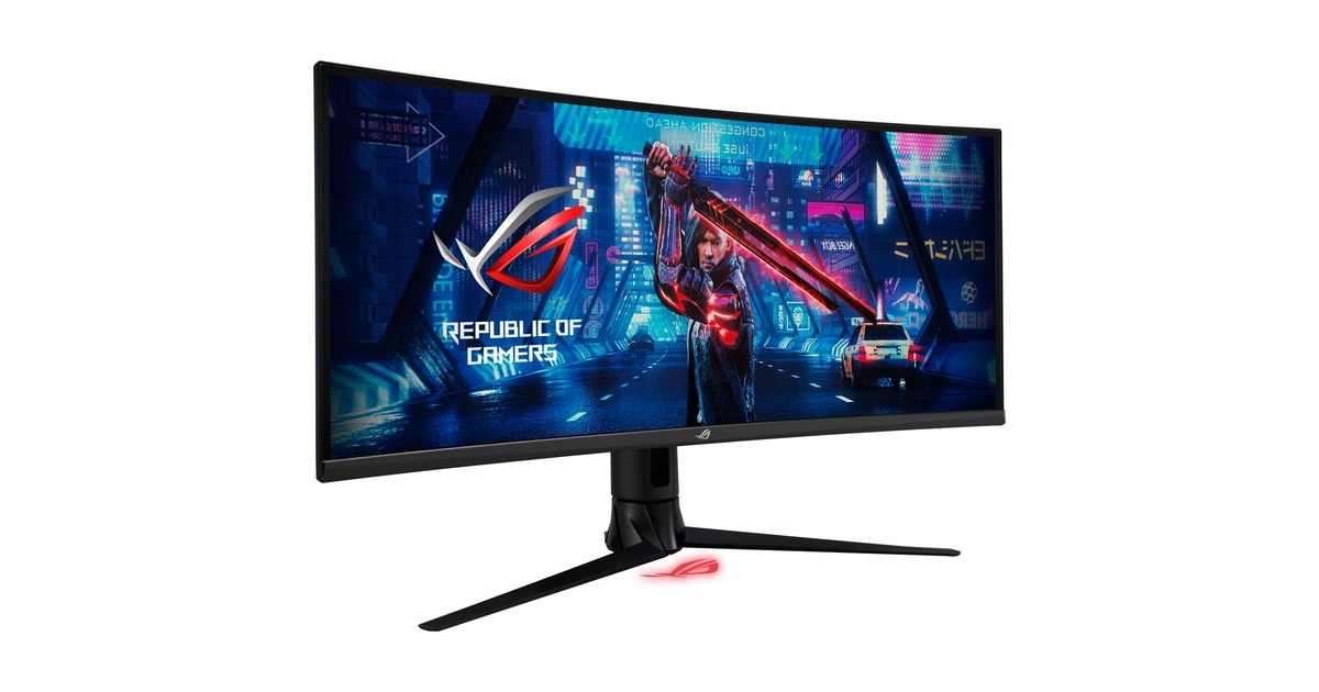 ASUS ROG Strix XG349C, Gaming-Monitor(87 cm (34 Zoll), schwarz, UWQHD, Fast IPS, HDR, USB-C, 180Hz Panel) ASUS ROG Strix XG349C, Gaming-Monitor(87 cm (34 Zoll), schwarz, UWQHD, Fast IPS, HDR, USB-C, 180Hz Panel)