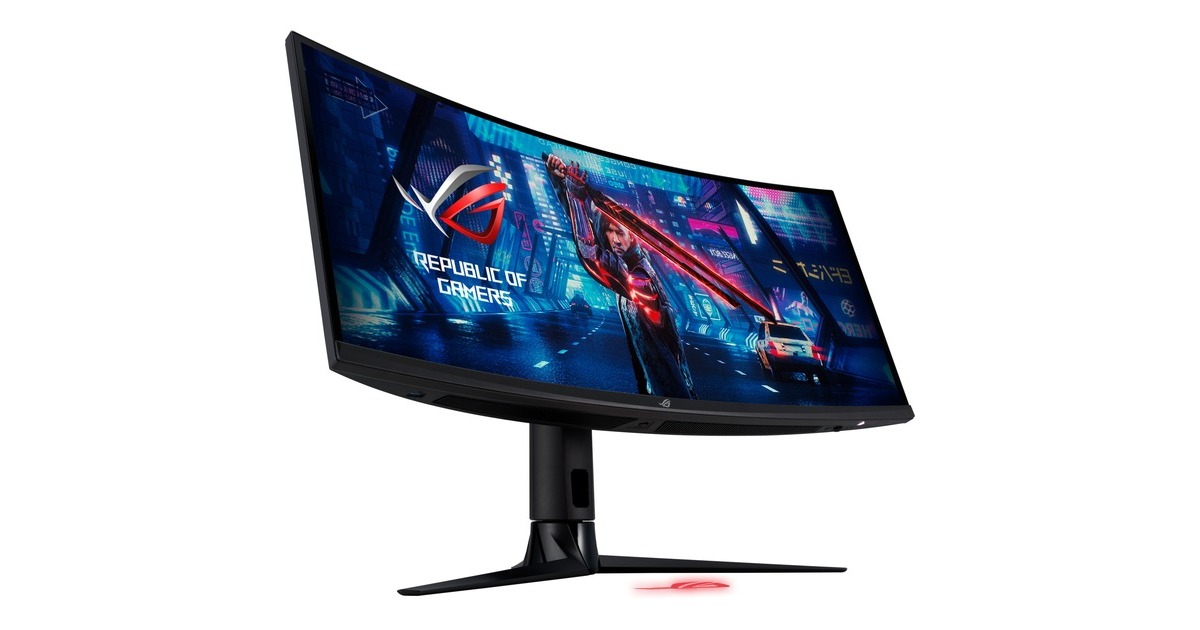 ASUS ROG Strix XG349C, Gaming-Monitor(87 cm (34 Zoll), schwarz, UWQHD, Fast IPS, HDR, USB-C, 180Hz Panel)