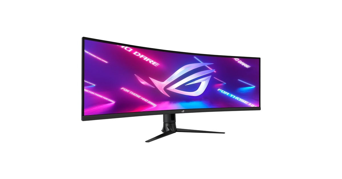 ASUS ROG Strix XG49WCR, Gaming-Monitor(125 cm (49 Zoll), schwarz, DQHD, VA, Curved, 165Hz Panel) ASUS ROG Strix XG49WCR, Gaming-Monitor(125 cm (49 Zoll), schwarz, DQHD, VA, Curved, 165Hz Panel)