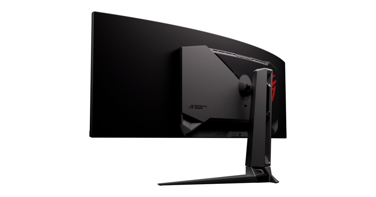 ASUS ROG Swift OLED PG49WCD, Gaming-Monitor(124 cm (49 Zoll), schwarz, DQHD, Curved, USB-C, 144Hz Panel)