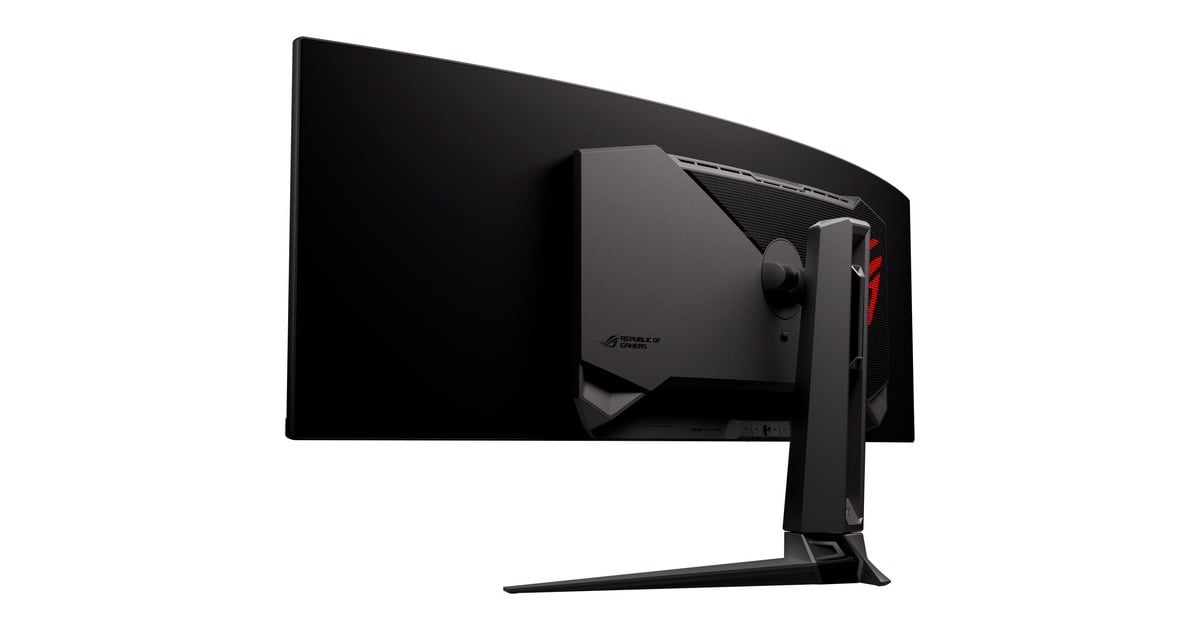 ASUS ROG Swift OLED PG49WCD, Gaming-Monitor(124 cm (49 Zoll), schwarz, DQHD, Curved, USB-C, 144Hz Panel, Outlet)