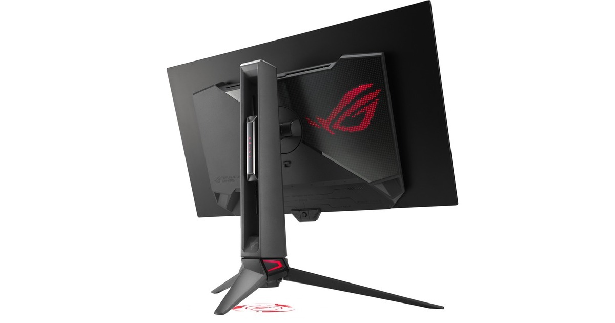 ASUS ROG Swift PG27AQDM, Gaming-Monitor(67.3 cm (26.5 Zoll), schwarz, QHD, FreeSync Premium, NVIDIA G-Sync, HDR, 240Hz Panel)