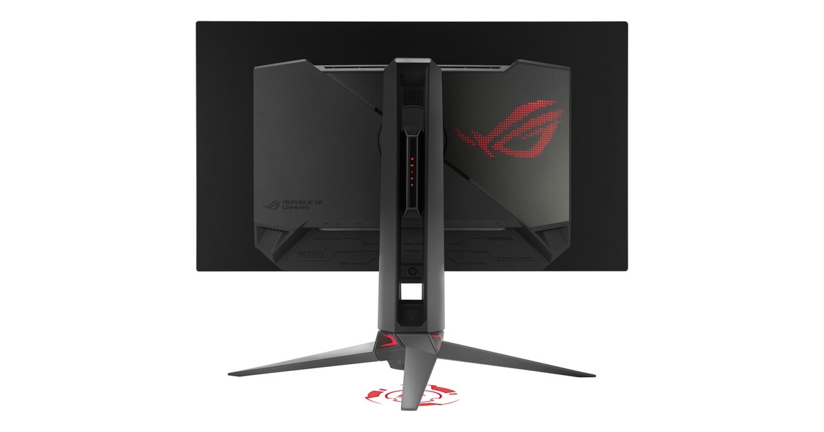 ASUS ROG Swift PG27AQDM, Gaming-Monitor(67.3 cm (26.5 Zoll), schwarz, QHD, FreeSync Premium, NVIDIA G-Sync, HDR, 240Hz Panel)
