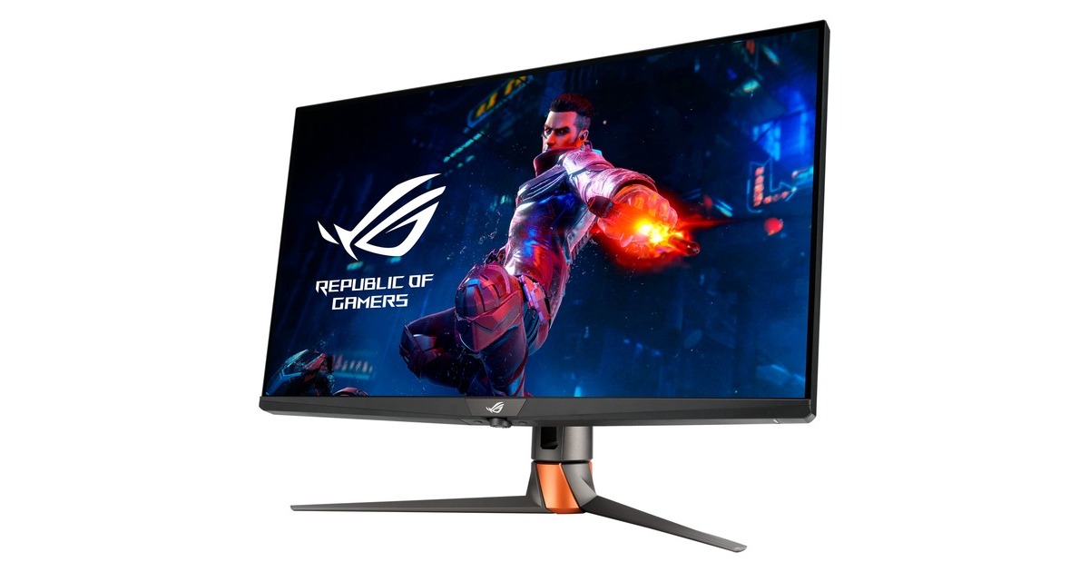 ASUS ROG Swift PG32UQXR, Gaming-Monitor(81 cm (32 Zoll), schwarz, UltraHD/4K, IPS, AMD FreeSync Premium Pro, HDMI, DisplayPort, 160Hz Panel)
