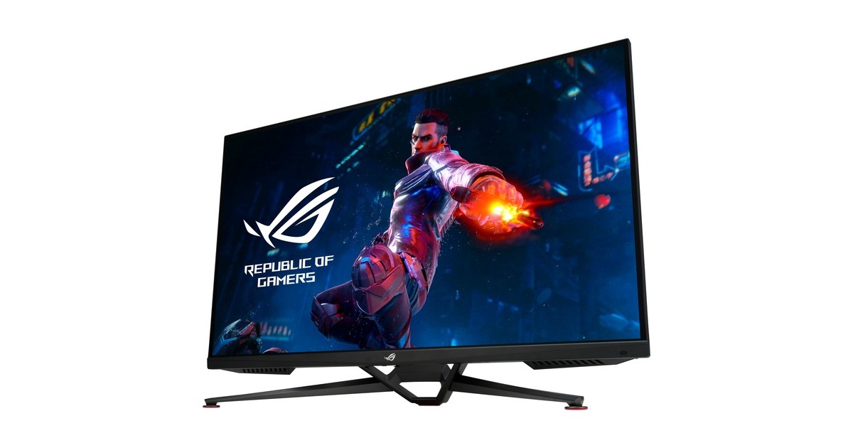 ASUS ROG Swift PG38UQ, Gaming-Monitor(97 cm (38 Zoll), schwarz, UltraHD/4K, HDR, HDMI 2.1, 144Hz Panel)