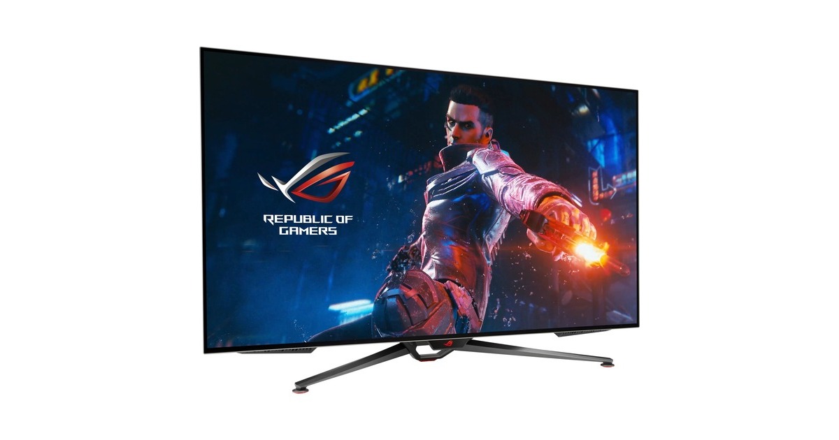 ASUS ROG Swift PG48UQ, OLED-Monitor(121 cm (48 Zoll), schwarz, UltraHD/4K, NVIDIA G-Sync, 138Hz Panel) ASUS ROG Swift PG48UQ, OLED-Monitor(121 cm (48 Zoll), schwarz, UltraHD/4K, NVIDIA G-Sync, 138Hz Panel)