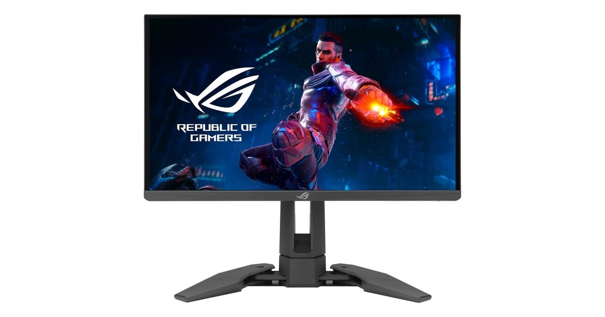 ASUS ROG Swift Pro PG248QP, Gaming-Monitor(61 cm (24 Zoll), schwarz, FullHD, TN, HDR, G-Sync kompatibel, 540Hz Panel, Outlet)