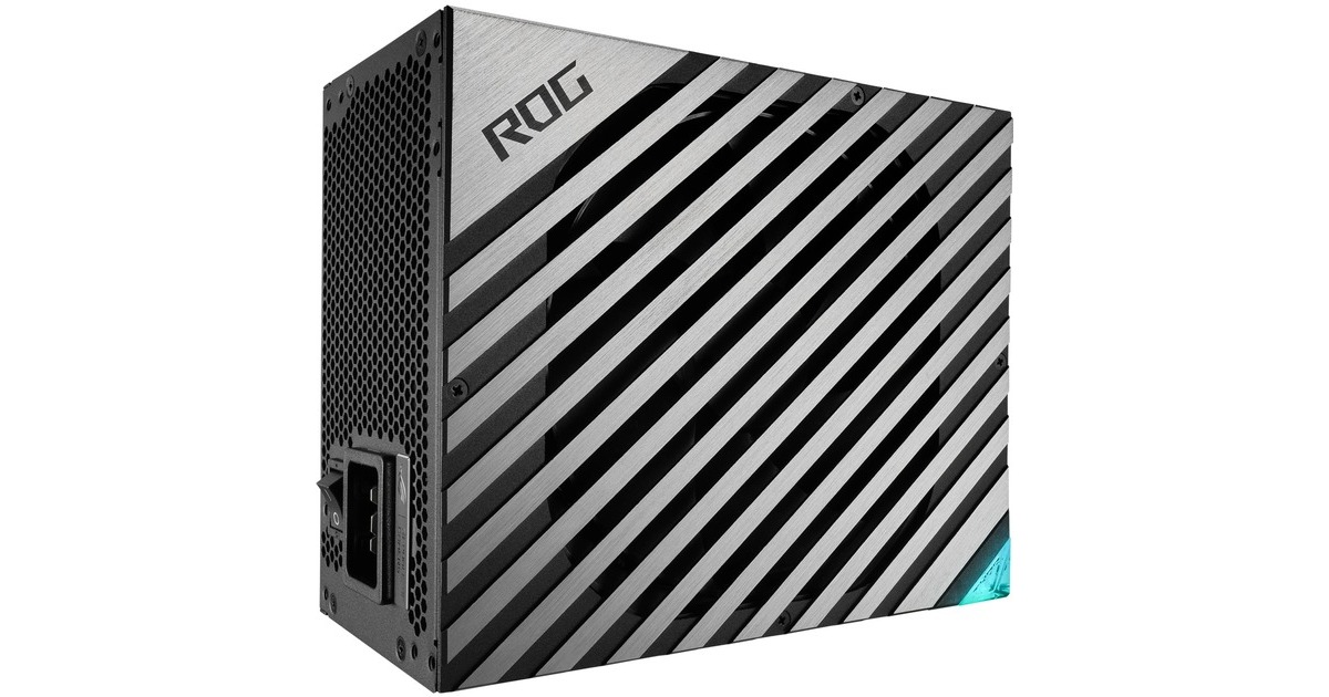 ASUS ROG THOR 1600W Titanium 1600W, PC-Netzteil(schwarz, mit Aura-Sync und einem OLED-Display, 1600 Watt)