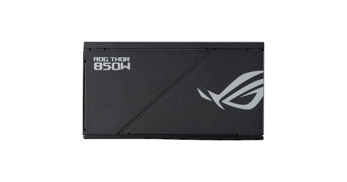 ASUS ROG THOR 850W Platinum II, PC-Netzteil(schwarz, mit Aura-Sync und einem OLED-Display, 850 Watt)