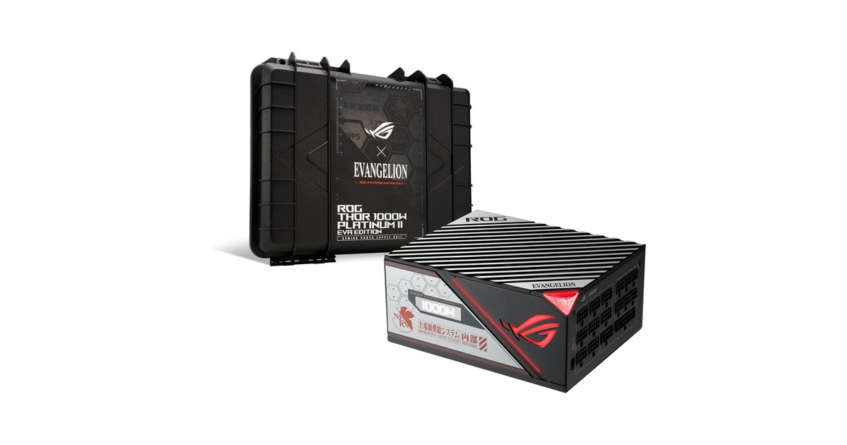 ASUS ROG Thor 1000W Platinum II EVA Edition, PC-Netzteil(1000 Watt) ASUS ROG Thor 1000W Platinum II EVA Edition, PC-Netzteil(1000 Watt)