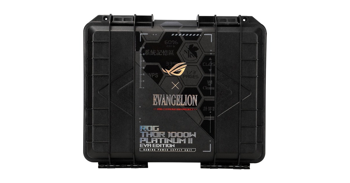ASUS ROG Thor 1000W Platinum II EVA Edition, PC-Netzteil(1000 Watt)
