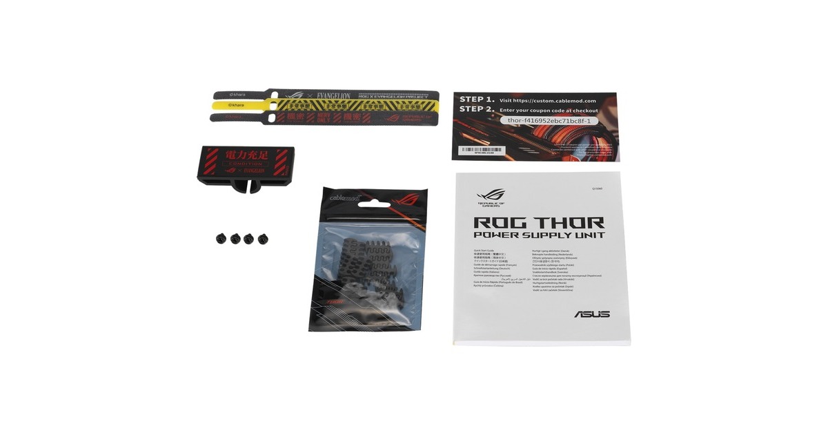 ASUS ROG Thor 1000W Platinum II EVA Edition, PC-Netzteil(1000 Watt)