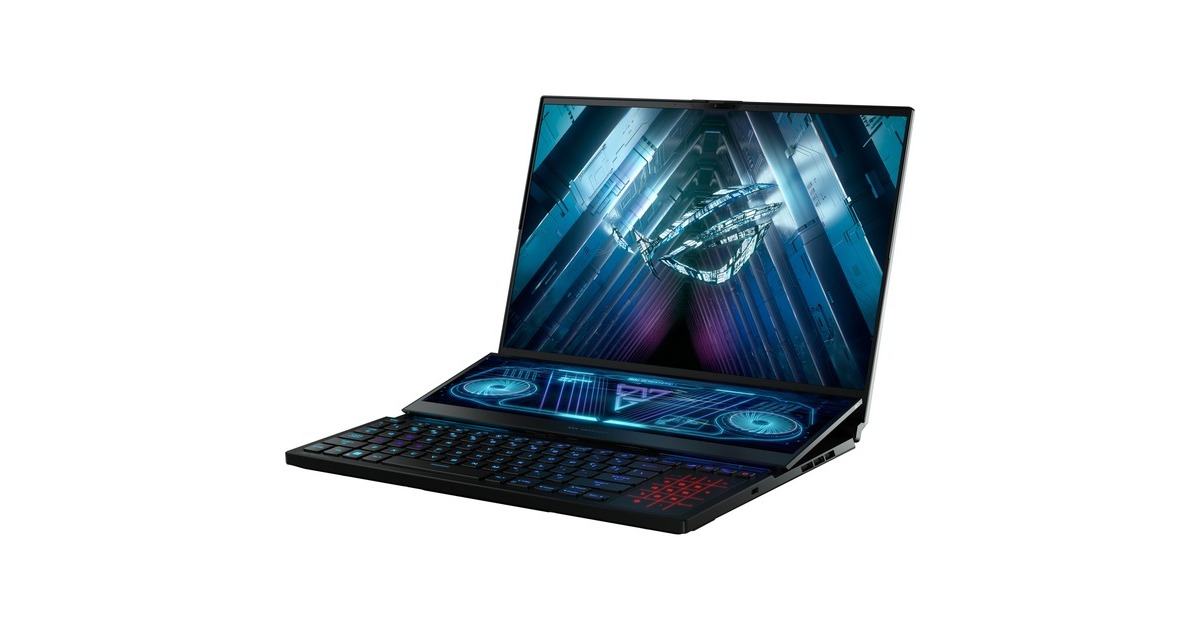 ASUS ROG Zephyrus Duo 16 (2022) (GX650RM-LO071W), Gaming-Notebook(schwarz, Windows 11 Home 64-Bit, 40.6 cm (16 Zoll) & 165 Hz Display, 1 TB SSD)