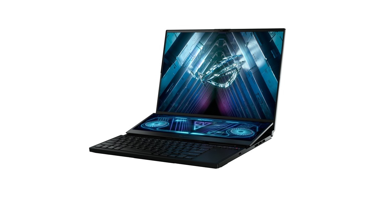 ASUS ROG Zephyrus Duo 16 (2022) (GX650RX-LB150W), Gaming-Notebook(schwarz, Windows 11 Home, 40.6 cm (16 Zoll) & 120 Hz Display, 4 TB (2 TB SSD & 2 TB SSD))