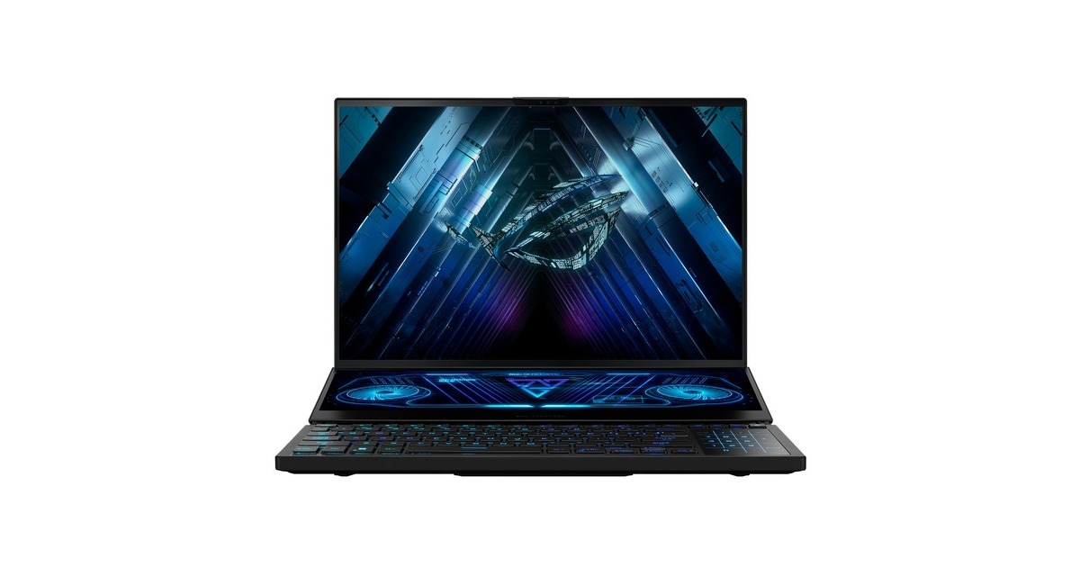 ASUS ROG Zephyrus Duo 16 (GX650PY-NM006W), Gaming-Notebook(schwarz, Windows 11 Home 64-Bit, 40.6 cm (16 Zoll) & 240 Hz Display, 2 TB SSD)