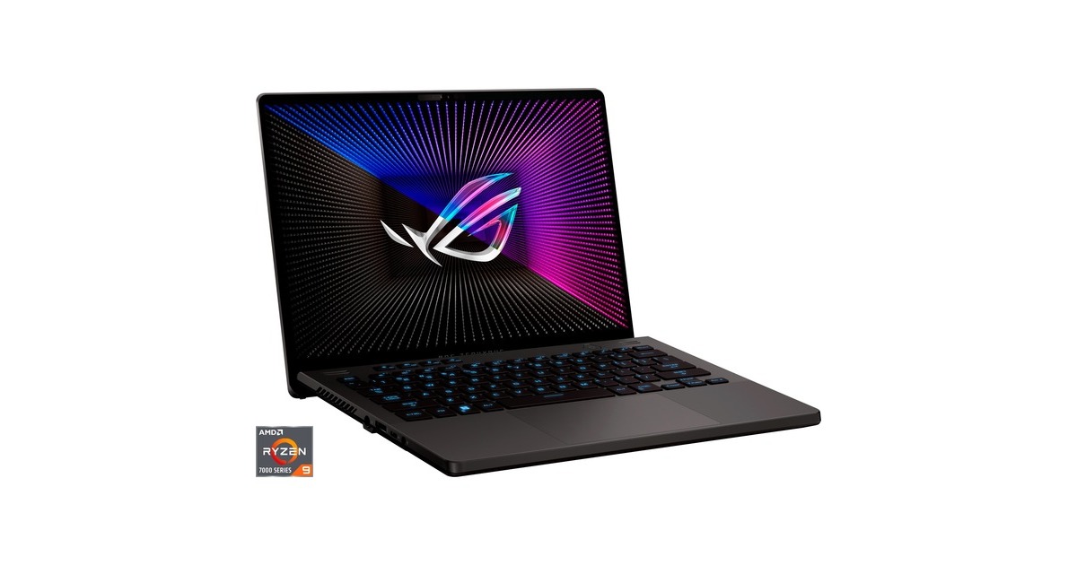 ASUS ROG Zephyrus G14 (GA402XI-NC009W), Gaming-Notebook(grau, Windows 11 Home 64-Bit, 35.6 cm (14 Zoll) & 165 Hz Display, 1 TB SSD)