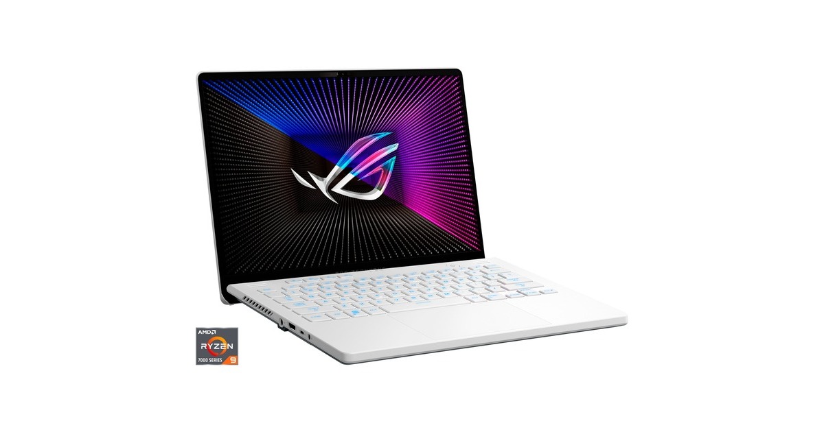 ASUS ROG Zephyrus G14 (GA402XV-N2028W), Gaming-Notebook(weiß, Windows 11 Home 64-Bit, 35.6 cm (14 Zoll) & 165 Hz Display, 1 TB SSD)