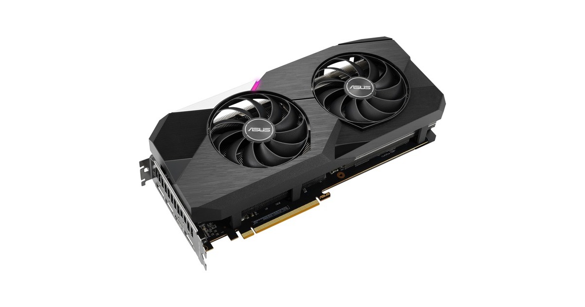 ASUS Radeon RX 6750 XT DUAL OC, Grafikkarte(RDNA 2, GDDR6, 3x DisplayPort, 1x HDMI 2.1)