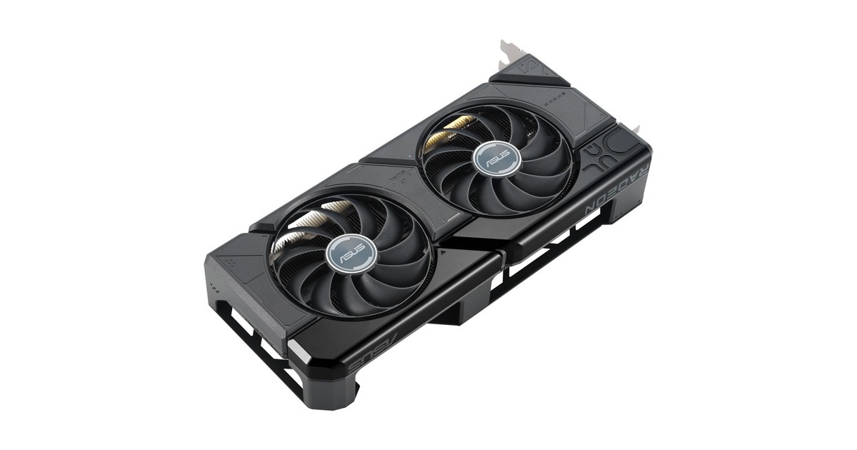 ASUS Radeon RX 7700 XT DUAL OC, Grafikkarte(RDNA 3, GDDR6, 3x DisplayPort, 1x HDMI 2.1)
