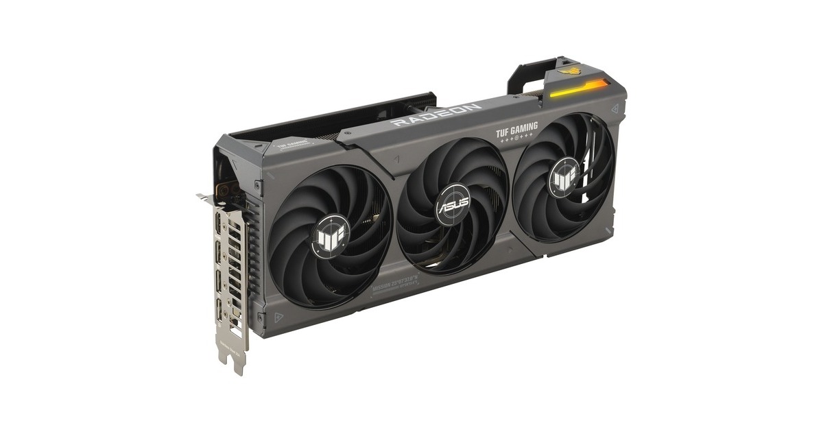 ASUS Radeon RX 7800 XT TUF GAMING OC, Grafikkarte(RDNA 3, GDDR6, 3x DisplayPort, 1x HDMI 2.1)
