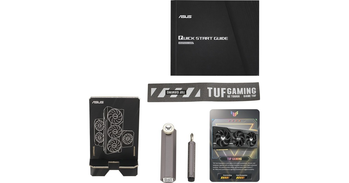 ASUS Radeon RX 7900 XT TUF GAMING OC, Grafikkarte(RDNA 3, GDDR6, 3x DisplayPort, 1x HDMI 2.1)