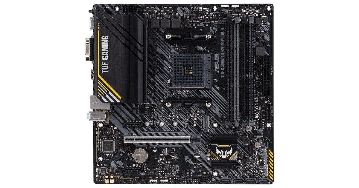 ASUS TUF GAMING A520M-PLUS II, Mainboard