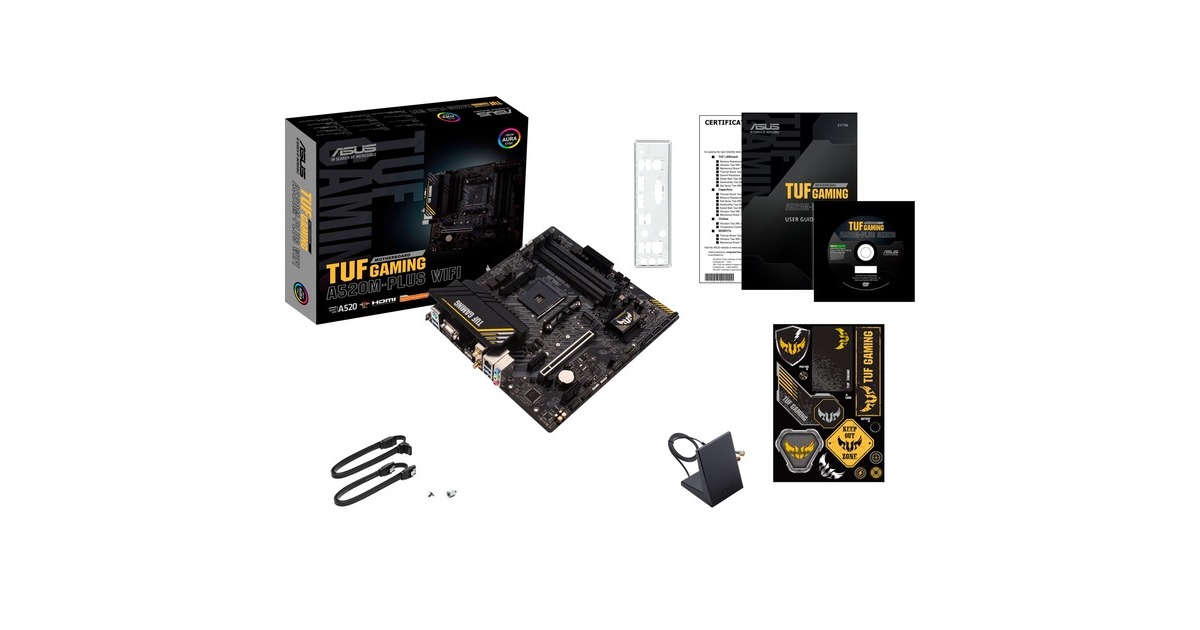 ASUS TUF GAMING A520M-PLUS WIFI, Mainboard