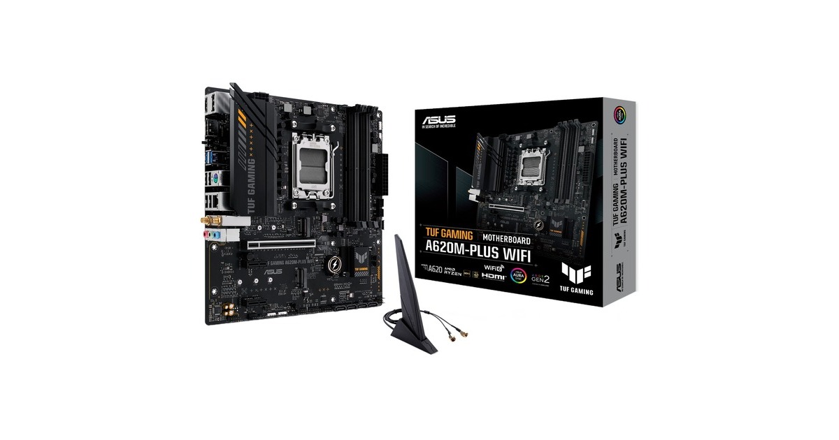 ASUS TUF GAMING A620M-PLUS WIFI, Mainboard