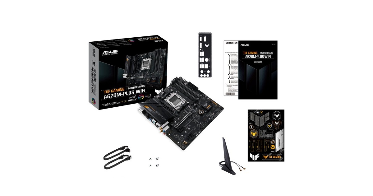 ASUS TUF GAMING A620M-PLUS WIFI, Mainboard