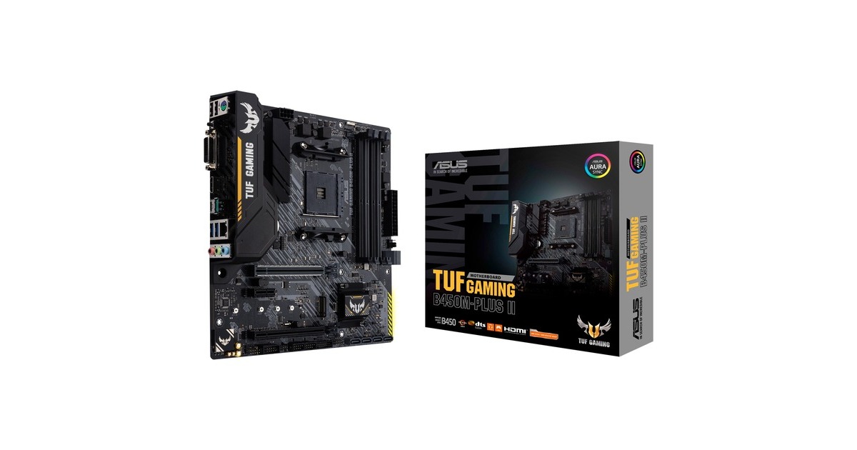 ASUS TUF GAMING B450M-PLUS II, Mainboard