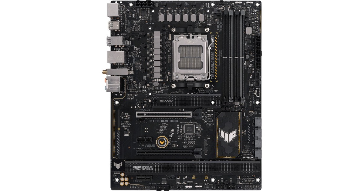 ASUS TUF GAMING B650-PLUS WIFI, Mainboard(schwarz/hellorange)