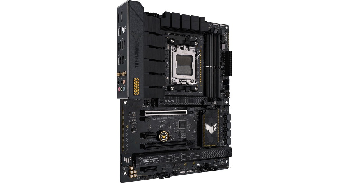 ASUS TUF GAMING B650-PLUS WIFI, Mainboard(schwarz/hellorange)