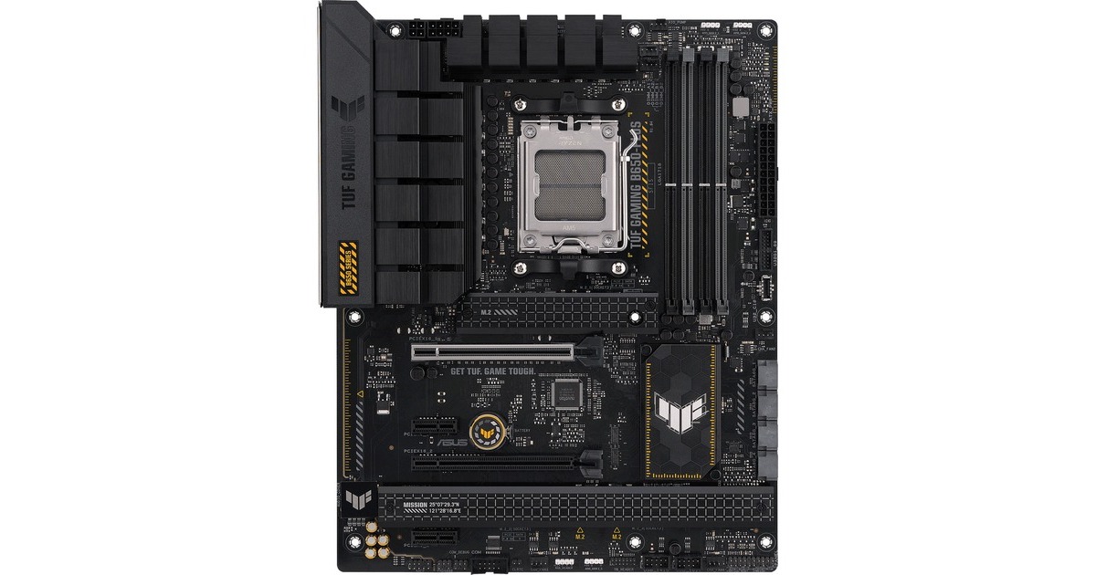 ASUS TUF GAMING B650-PLUS, Mainboard(schwarz/hellorange)