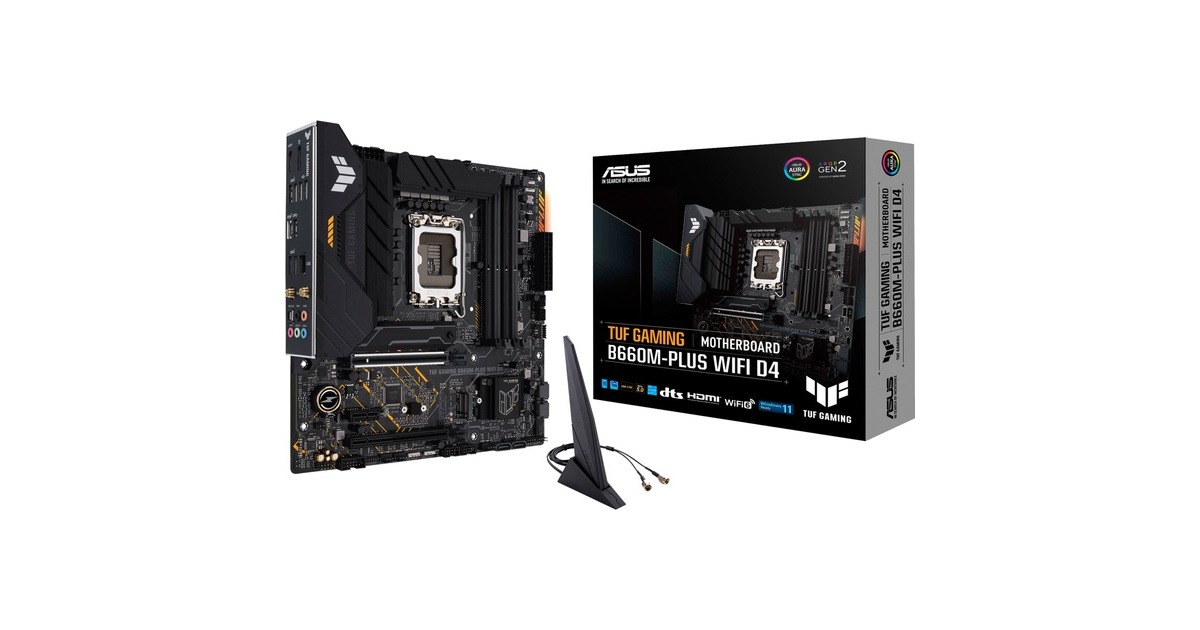 ASUS TUF GAMING B660M-PLUS WIFI D4, Mainboard