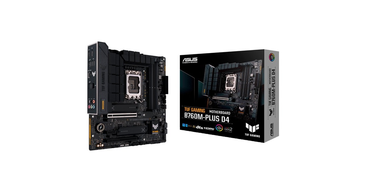 ASUS TUF GAMING B760M-PLUS D4, Mainboard