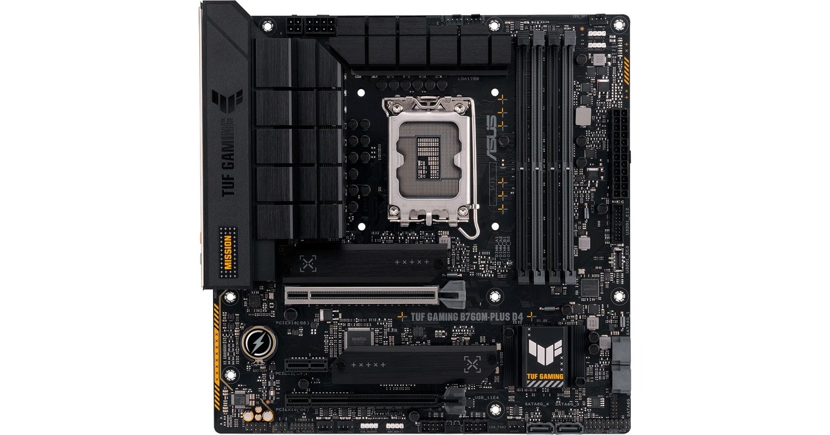 ASUS TUF GAMING B760M-PLUS D4, Mainboard
