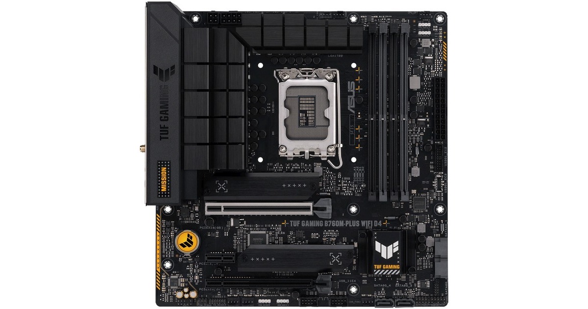 ASUS TUF GAMING B760M-PLUS WIFI D4, Mainboard